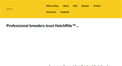 Desktop Screenshot of hatchrite.com